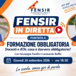 FENSIR IN DIRETTA: giovedì 24 settembre la quarta puntata sulla formazione obbligatoria